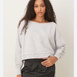 ASOS Light Gray Women's Sweatshirt
